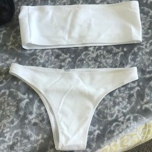 White bikini. Never been worn!
